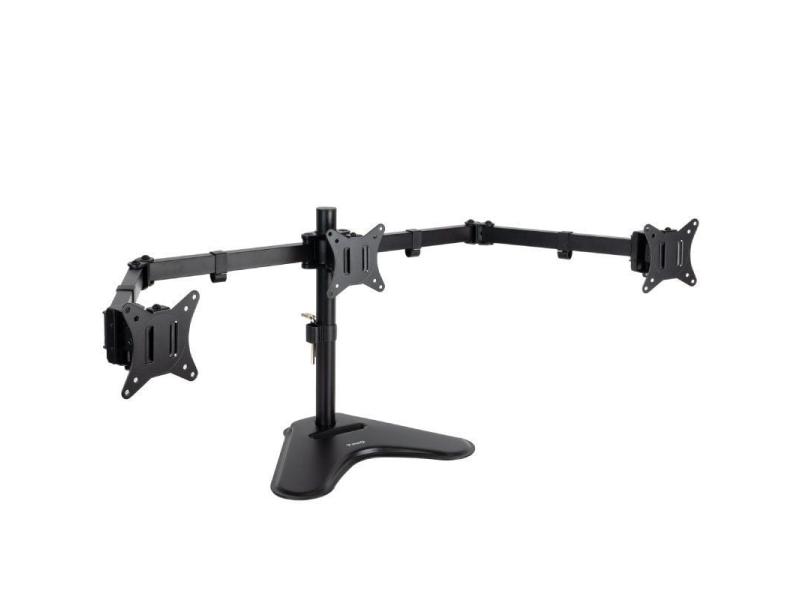 Soporte para 3 Monitores TooQ DB1704TN-B/ hasta 7kg