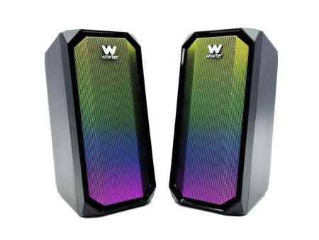 Altavoces con Bluetooth Woxter Big Bass 97 BT/ 20W/ 2.0