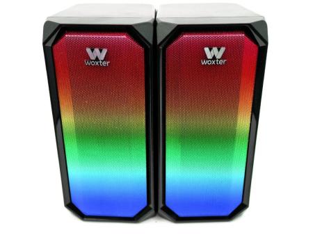 Altavoces con Bluetooth Woxter Big Bass 97 BT/ 20W/ 2.0