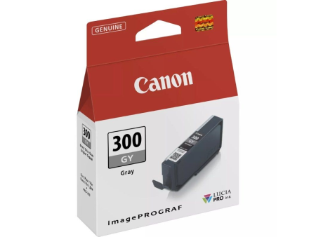 Cartucho de Tinta Original Canon PFI-300GY/ Gris