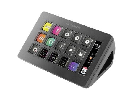 Stream Deck Slim Mars Gaming MSD-ONE/ 15 Teclas LCD/ Negro