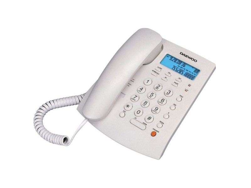 Teléfono Daewoo DW6310/ Blanco