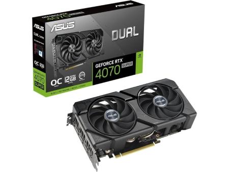 Tarjeta Gráfica Asus Dual GeForce RTX 4070 SUPER EVO OC/ 12GB GDDR6X