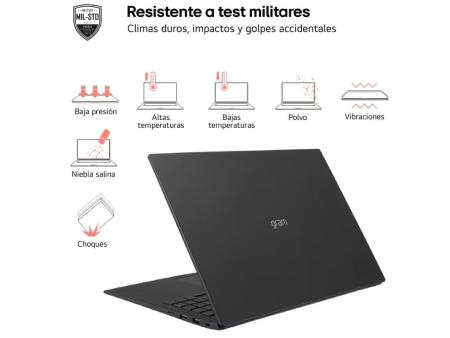 Portátil LG Gram 16ZD90S-G.AX75B Intel Core Ultra 7-155H/ 16GB/ 512GB SSD/ 16'/ Sin Sistema Operativo