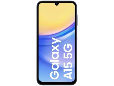 Smartphone Samsung Galaxy A15 4GB/ 128GB/ 6.5'/ 5G/ Negro Azul