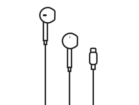 Auriculares Earpods con conector lightning de Apple con mando y micrófono