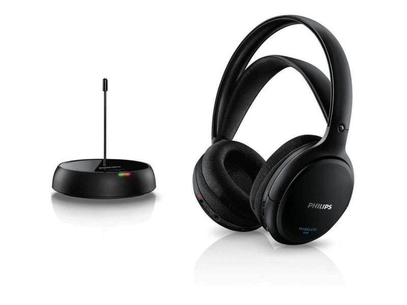 Auriculares Inalámbricos Philips SHC5200/ Radiofrecuencia/ Negros