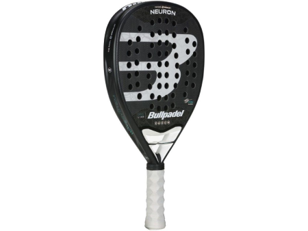 Pala de Pádel Bullpadel Neuron 2024/ Blanca y Negra (Fede Chingotto)