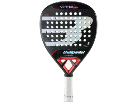 Pala de Pádel Bullpadel Vertex 04 Comfort 2024/ Negra y Roja