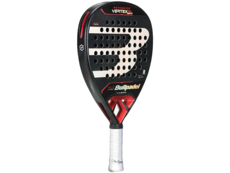 Pala de Pádel Bullpadel Vertex 04 Comfort 2024/ Negra y Roja