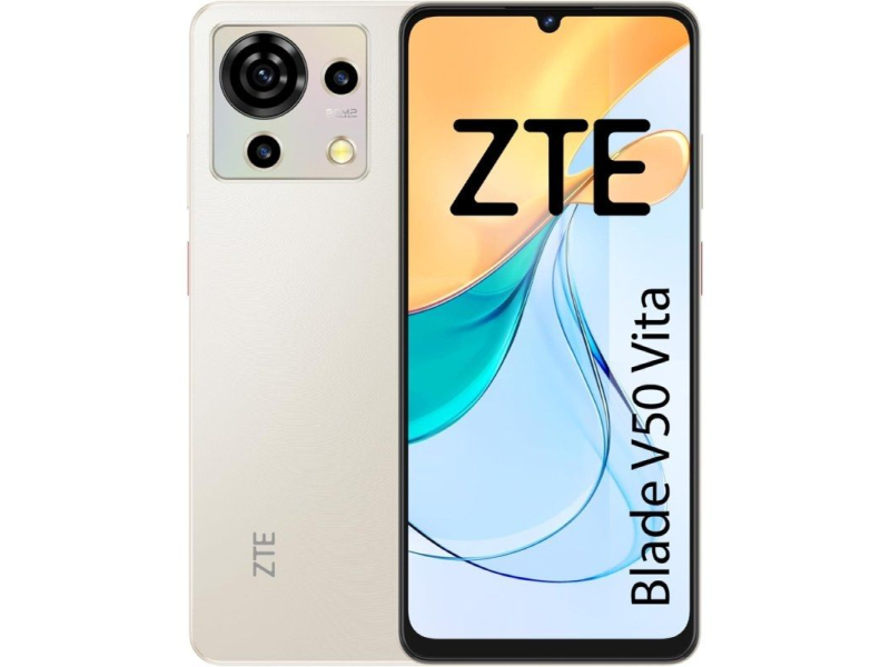 Smartphone ZTE Blade V50 Vita 4GB/ 256GB/ 6.75'/ Oro