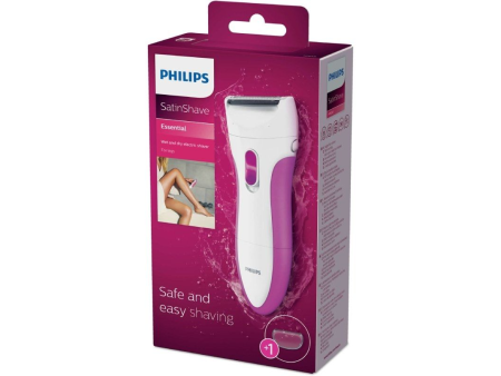 Afeitadora Philips SatinShave Essential HP6341/ con Batería