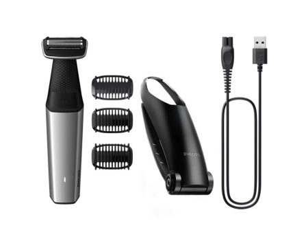 Afeitadora Philips Bodygroom Series 5000 BG5021/ con Batería/ 4 Accesorios