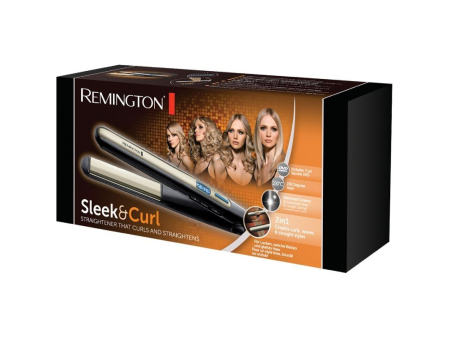 Plancha para el Pelo Remington Sleek and Curl/ Verde