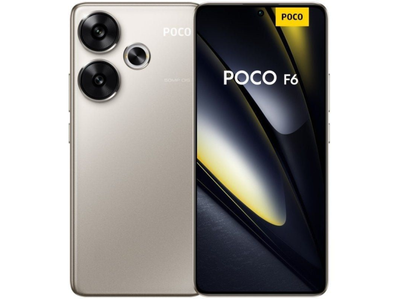 Smartphone Xiaomi POCO F6 12GB/ 512GB/ 6.67'/ 5G/ Titanio