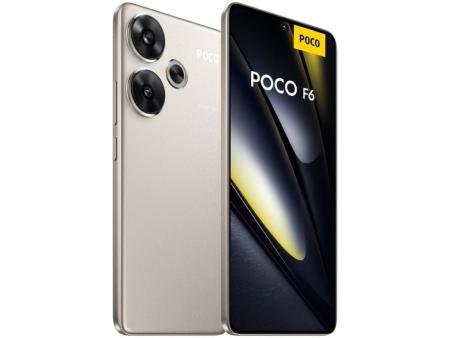 Smartphone Xiaomi POCO F6 8GB/ 256GB/ 6.67'/ 5G/ Titanio