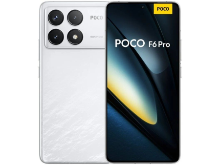 Smartphone Xiaomi POCO F6 Pro 12GB/ 512GB/ 6.67'/ 5G/ Blanco