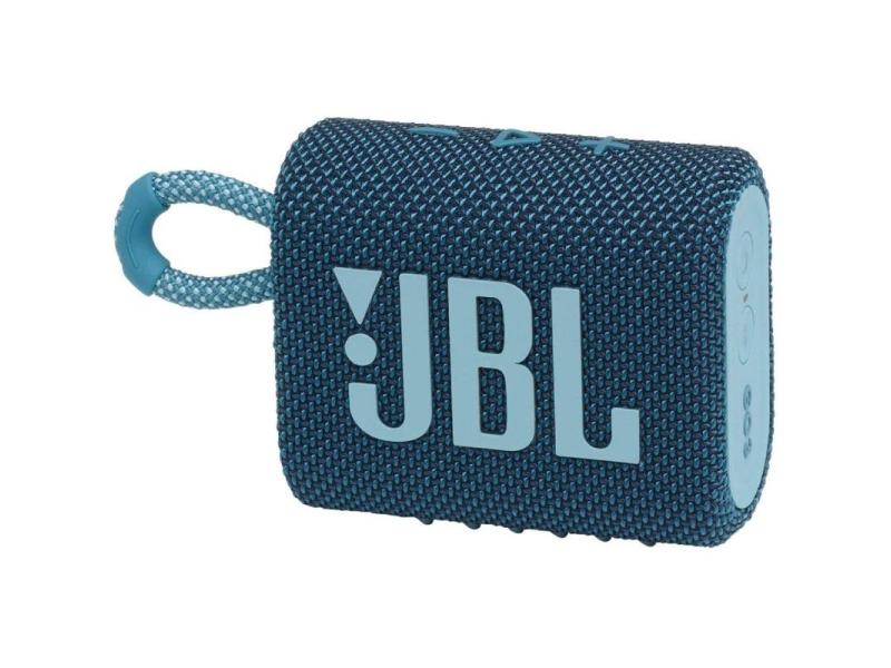 Altavoz con Bluetooth JBL GO 3/ 4.2W/ 1.0/ Azul