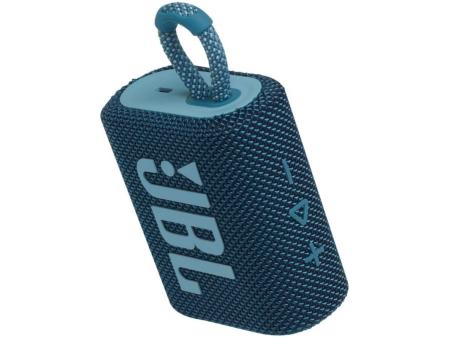 Altavoz con Bluetooth JBL GO 3/ 4.2W/ 1.0/ Azul