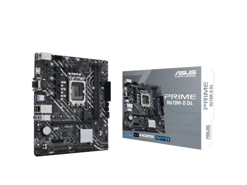 Placa Base Asus Prime H610M-D D4/ Socket 1700/ Micro ATX