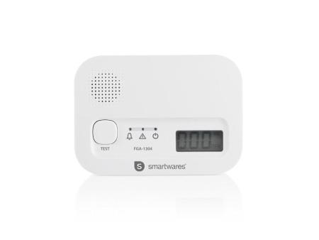 Detector de Monóxido de Carbono Smartwares FGA-13041