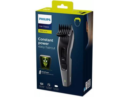 Cortapelos Philips Hairclipper Series 3000 HC3525/15/ con Cable/ con Batería/ 2 Accesorios