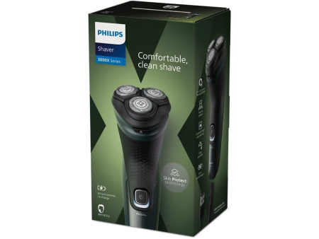 Afeitadora Philips Shaver Series 3000X X3052/ con Batería/ 2 Accesorios