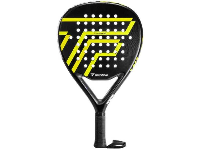 Pala de Pádel Tecnifibre Wall Breaker 360/ Amarilla  y Negra