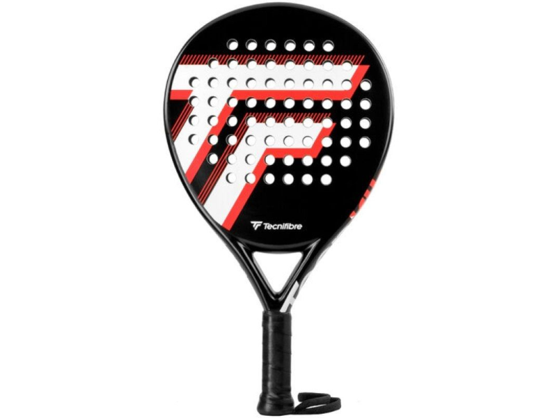 Pala de Pádel Tecnifibre Wall Master ONE/ Negra y Blanca