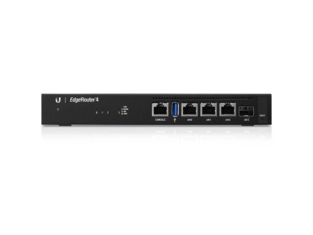 Router Ubiquiti EdgeRouter 4/ 4 Puertos/ RJ45 Gigabit 10/100/1000/ SFP