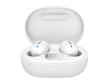 Auriculares Bluetooth Aiwa EBTW-150WTMKII con estuche de carga/ Autonomía 3h/ Blancos