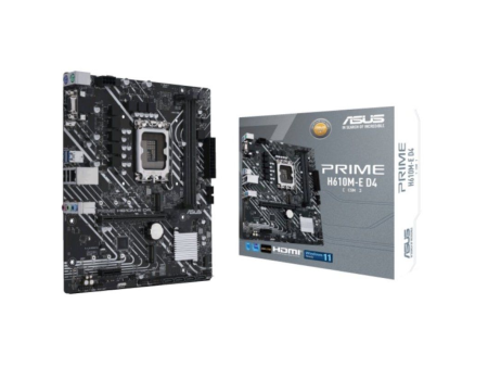 Placa Base Asus Prime H610M-E D4-CSM/ Socket 1700/ Micro ATX