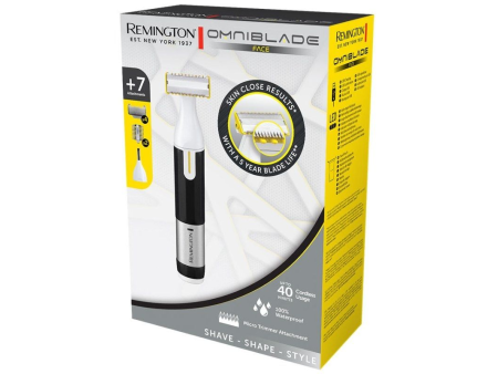 Recortadora Remington Omniblade Face/ con Batería/ 7 Accesorios