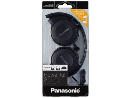 Auriculares Panasonic RP-HF100ME/ con Micrófono/ Jack 3.5/ Negros