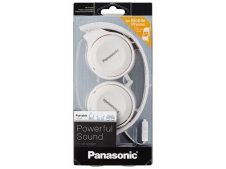 Auriculares Panasonic RP-HF100ME/ con Micrófono/ Jack 3.5/ Blancos