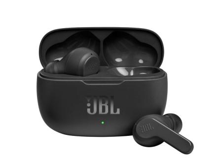 Auriculares Bluetooth JBL Wave 200TWS con estuche de carga/ Autonomía 5h/ Negros