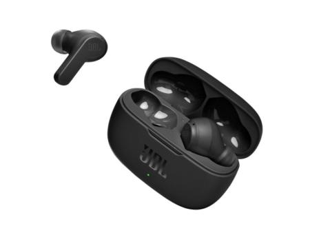 Auriculares Bluetooth JBL Wave 200TWS con estuche de carga/ Autonomía 5h/ Negros