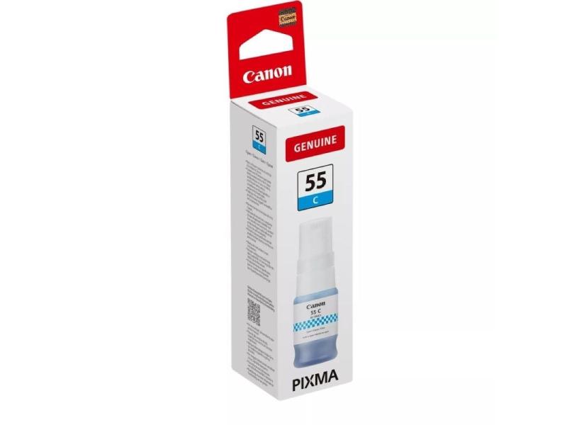 Botella de Tinta Original Canon GI-55/ Cian