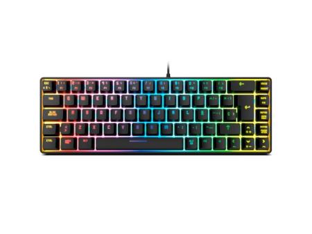 Teclado Gaming Krom Kalista/ Negro