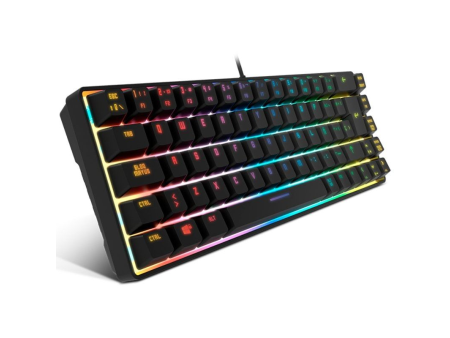 Teclado Gaming Krom Kalista/ Negro