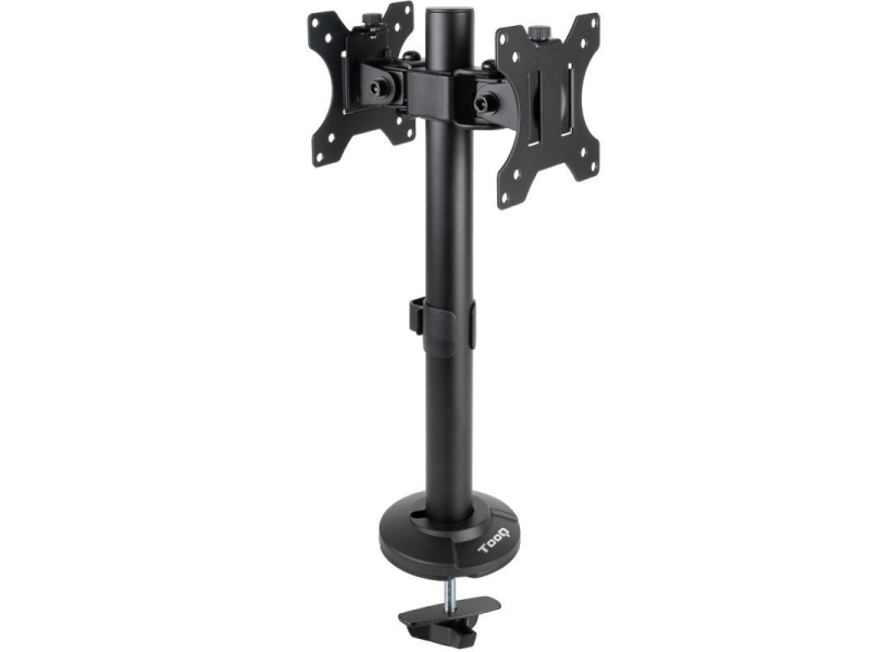 Soporte para 2 Monitores TooQ DB1132TN-B/ hasta 8kg