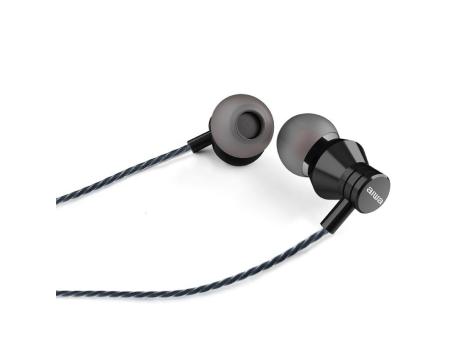 Auriculares Intrauditivos Aiwa ESTM-50BK/ con Micrófono/ Jack 3.5/ Negro