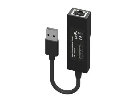 Adaptador USB 3.0 Aisens A106-0766/ USB Macho - RJ45 Hembra/ 15cm/ Negro