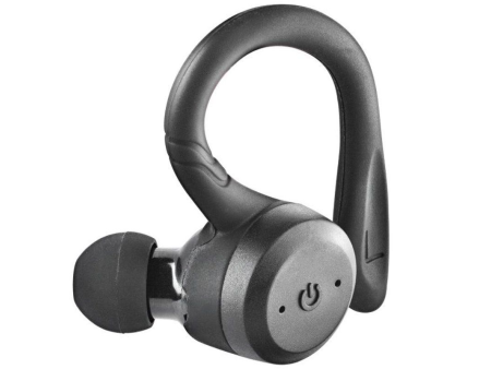 Auriculares Deportivos Bluetooth NGS Ártica Jogger con estuche de carga/ Autonomía 10h/ Negros