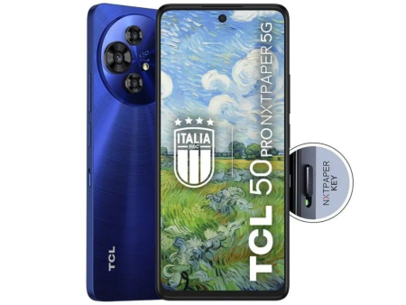 Smartphone TCL 50 PRO NXTPAPER 8GB/ 512GB/ 6.8'/ 5G/ Azul Medianoche