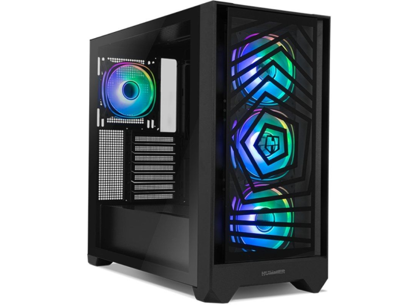 Caja Gaming Semitorre Nox Hummer Plasma