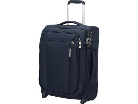 Maleta de Cabina Samsonite Respark Upright Expansible 55cm/ 55x40x27cm/ 2 Ruedas/ Azul Medianoche