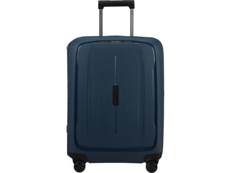 Maleta de Cabina Samsonite Essens Spinner 55cm/ 55x40x20cm/ 4 Ruedas/ Azul Medianoche