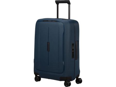 Maleta de Cabina Samsonite Essens Spinner 55cm/ 55x40x20cm/ 4 Ruedas/ Azul Medianoche