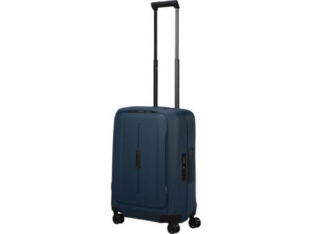 Maleta de Cabina Samsonite Essens Spinner 55cm/ 55x40x20cm/ 4 Ruedas/ Azul Medianoche